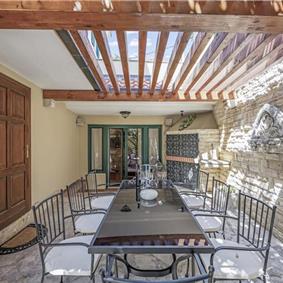 4-5 bedroom villa with Split City and Sea Views sleeps 8-10